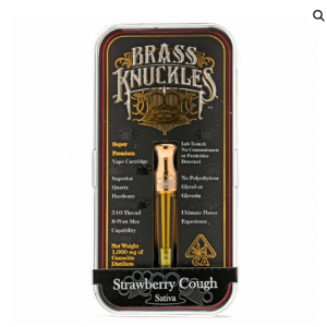 Brass Knuckles Cart -Strawberry Cough